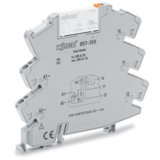 Módulo con Relé / 24-230V AC/DC / 1 Inversor / 6A Corriente Permanente / Push-in CAGE CLAMP® / LED Indicador / IP20 / Carril DIN-35 Módulo con Relé / 24-230V AC/DC / 1 Inversor / 6A Corriente Permanente / Push-in CAGE CLAMP® / LED Indicador / IP20 / Carril DIN-35