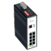 Switch Industrial Gestionable / 8 Puertos 100Base-TX / PROFINET Clase B / Alimentación 12-60V DC / IP30 / -40°C a +70°C / Gestión Web-SNMP / MRP / VLAN