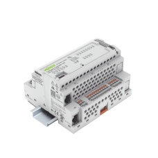 Controlador Compacto PLC / 8DI 4DO 2AI 2NI / Cortex A7 650 MHz / 512 MB RAM / 2x Ethernet / CODESYS V3.5 / Node-RED / Python / C++ / Docker / IEC 61131-3 / Real-time Linux