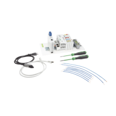 Starter Kit Linux / Controlador PFC200 2da Generación / 2 x Ethernet / RS-232/RS-485 / e!COCKPIT / e!RUNTIME / Módulos Digitales I/O / Fuente 24V DC