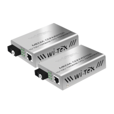 Convertidor de medios / Hasta 25 Km / 1 puerto SC/UPC 1000Mbps / 1 puerto RJ45 1000Mbps / WL: Tx 1310nm - Rx 1550nm / incluye 2 piezas A y B Convertidor de medios / Hasta 25 Km / 1 puerto SC/UPC 1000Mbps / 1 puerto RJ45 1000Mbps / WL: Tx 1310nm - Rx 1550nm / incluye 2 piezas A y B