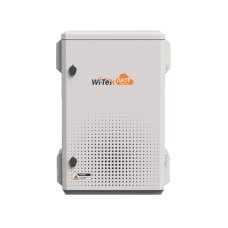 Gabinete de Acero Ventilado para Exterior con Rieles DIN y 4 Placas Laterales para Montaje de Equipos por Fuera