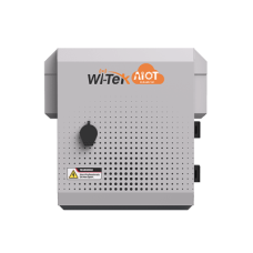 Gabinete de Acero Ventilado para Exterior con Rieles DIN y 4 Placas Laterales para Montaje de Equipos por Fuera