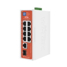 Switch Semi-Industrial / No administrable / 8 puertos 10/100 PoE af/at/bt / 1 puerto Gigabit RJ45 Uplink / 1 puerto SFP Uplink / Presupuesto PoE 110 Watts / Switch Semi-Industrial / No administrable / 8 puertos 10/100 PoE af/at/bt / 1 puerto Gigabit RJ45 Uplink / 1 puerto SFP Uplink / Presupuesto PoE 110 Watts /
