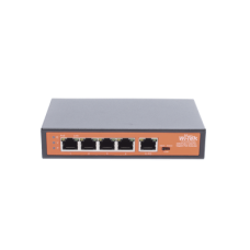 Extensor PoE / Entrada hasta 90 W / 4 puertos Gigabit PoE salida 802.3 af/at / Extensor PoE hasta 250 m / No administrable