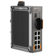 Switch de Red SP3010FM-L2 (V3) / 8 Puertos 10/100/1000Mbps PoE / 2 Puertos SFP 1000M/2.5Gbps / 240W PoE Budget / 26Gbps Capacidad de Conmutación / 19.3Mpps Tasa de Reenvío / DIN-Rail, Pared, Escritorio / -40℃~75℃ / CE, FCC, RoHS, UKCA, R Switch de Red SP3010FM-L2 (V3) / 8 Puertos 10/100/1000Mbps PoE / 2 Puertos SFP 1000M/2.5Gbps / 240W PoE Budget / 26Gbps Capacidad de Conmutación / 19.3Mpps Tasa de Reenvío / DIN-Rail, Pared, Escritorio / -40℃~75℃ / CE, FCC, RoHS, UKCA, R