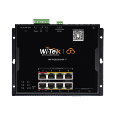 Switch L2 PoE Industrial / Administración Cloud Gratuita / 8 Puertos PoE af/at/bt 10/100/1000 Mbps / 2 Puertos SFP Gigabit / Máx Presupuesto PoE 145 W / Montaje Magnético - Riel DIN.