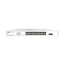 Switch Administrable PoE / 24 puertos PoE af/at Gigabit / 2 x SFP Gigabit / Administración Cloud Gratuita / Presupuesto 370 W Switch Administrable PoE / 24 puertos PoE af/at Gigabit / 2 x SFP Gigabit / Administración Cloud Gratuita / Presupuesto 370 W
