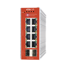 Switch L2+ PoE Industrial / Administración Cloud-Web-CLI / 8 Puertos PoE af/at 100/1000 Mbps / 2 Puertos SFP Gigabit / Presupuesto PoE 120 W / Protocolo ERSP (redundancia enlaces)