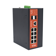 Switch Industrial Administrable Gigabit con 2 Puertos PoE bt + 6 Puertos PoE af/at o 24 V Pasivo + 2 SFP Gigabit, 240 W