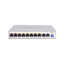 Switch PoE No administrable / PoE de Largo Alcance Hasta 250m / 8 Puertos PoE 10/100Mbps (Puerto 1 Hasta 60W, Puertos 2 al 8 Hasta 30W) + 2 Puertos Gigabit Uplink / Presupuesto 120 W / Plug and Play