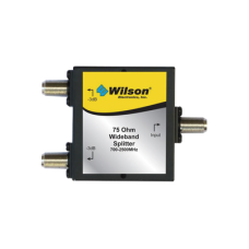 Divisor de potencia (Splitter) en 75 Ohm, de dos vías para 700-2700 MHz.