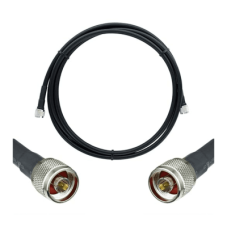 Jumper Coaxial con Cable Wilson-400 / Conector N Macho en los Extremos / 6.1 Metros (20.01 Pies) de Longitud.