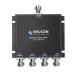 Divisor de potencia de 4 salidas, 50 Ohm, 600-4000MHz con conectores N-Hembra.