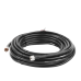 Jumper Coaxial de 50 Ohm con Cable Wilson-400 | Conector N Macho en los Extremos | 15.24 Metros (50 Pies) de Longitud.