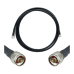 Jumper Coaxial de 50 Ohm con Cable Wilson-400 | Conector N Macho en los Extremos | 9.14 Metros (30 Pies) de Longitud.