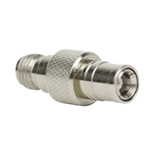 Adaptador en linea de conector SMA Hembra a SMB.