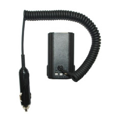 Cable adaptador de corriente para vehículo. Compatible con radios ICOM IC-F14/24, F3021/ 4021, F3013/4013, F3161/4161DS/DT, F3013/4013. alternativa para batería BP232
