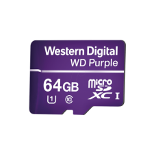 Memoria microSD de 64GB PURPLE, Especializada Para Videovigilancia, 10 VECES MAYOR DURACIÓN, 3 AÑOS DE GARANTIA Memoria microSD de 64GB PURPLE, Especializada Para Videovigilancia, 10 VECES MAYOR DURACIÓN, 3 AÑOS DE GARANTIA