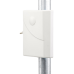 Antena Tipo Panel de Montaje en Pared, Multibanda 700-960 MHZ/ 1710-2170 MHz, 75 Ohm, conector F hembra.