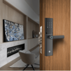 Cerradura Digital JULIUS / Sensor de Huella con Inteligencia Artificial / Registro de 100 Huellas y 100 Códigos / Bloqueo Automático / Modo Niños / IP54 / Incluye 2 Llaves de Alta Seguridad y 4 Tarjetas MIFARE Cerradura Digital JULIUS / Sensor de Huella con Inteligencia Artificial / Registro de 100 Huellas y 100 Códigos / Bloqueo Automático / Modo Niños / IP54 / Incluye 2 Llaves de Alta Seguridad y 4 Tarjetas MIFARE