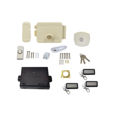 Kit Cerradura Eléctrica 321DC  Izquierda y Hub para Apertura a través de Smartphone,  Compatible con YALE CONNECT