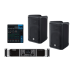 Kit Refuerzo Sonoro y Mixer | Incluye 2 Bocinas CBR10 | Amplificador PX5 | Mezclador MG10 | Ideal para PA