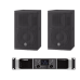 Kit Refuerzo Sonoro | Incluye 2 Bocinas CHR10 y 1 Amplificador PX5 | Ideal para Aplicaciones de Música en Primer Plano