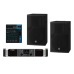 Kit Refuerzo Sonoro y Mixer | Incluye 2 Bocinas CHR12 | Amplificador PX8 | Mezclador MG10 | Ideal para PA