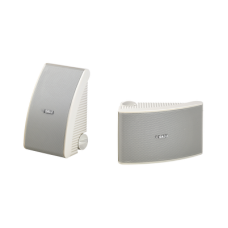 Altavoz de Montaje en Superficie de 2 vias | Woofer 5.25 in | Tweeter 1 in | Media Intemperie | 6 ohms | Par | Color Blanco Altavoz de Montaje en Superficie de 2 vias | Woofer 5.25 in | Tweeter 1 in | Media Intemperie | 6 ohms | Par | Color Blanco