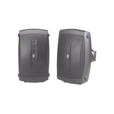 Altavoces de Montaje en Superficie de 2 vias | Woofer 5 in, Tweeter 0.5 in | Semi-Exterior, 6 ohms | Par Color Negro