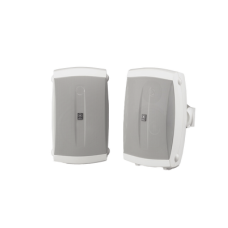 Altavoces de Montaje en Superficie de 2 vias | Woofer 5 in, Tweeter 0.5 in | Semi-Exterior, 6 ohms | Par Color Blanco