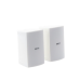 Altavoz de Montaje en Pared | 2 vias, Woofer 6.5 in, Tweeter 1 in | IPX3, 8 ohms, 70/100V | Color Blanco | Par Altavoz de Montaje en Pared | 2 vias, Woofer 6.5 in, Tweeter 1 in | IPX3, 8 ohms, 70/100V | Color Blanco | Par