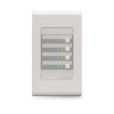 Panel de Control Digital / 4 Switches Configurables / Compatible con Sistemas MTX