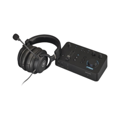 Kit de Audio para Gaming | Controlador + Auriculares | Entradas/Salidas de Audio y Video | Conexión USB