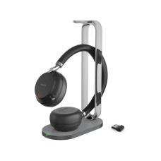 Diadema Inalambrica BH76 Plus With Charging Stand UC Black USB C/A de Yealink con ANC Híbrida y Estación de Carga Premium Diadema Inalambrica BH76 Plus With Charging Stand UC Black USB C/A de Yealink con ANC Híbrida y Estación de Carga Premium