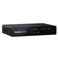 Caja de Audio AV-BRIDGE de Yealink con Procesamiento Profesional para Salas de Reuniones