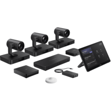 Sistema de Videoconferencia MVC-S98-C5U-004 de Yealink diseñado para Salas Extra Grandes con Triple Cámara Inteligente y Funciones Avanzadas de IA Sistema de Videoconferencia MVC-S98-C5U-004 de Yealink diseñado para Salas Extra Grandes con Triple Cámara Inteligente y Funciones Avanzadas de IA