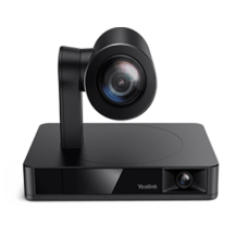 Cámara Yealink UVC86 4K Inteligente con Seguimiento Automático por Voz para Salas de Gran Tamaño
