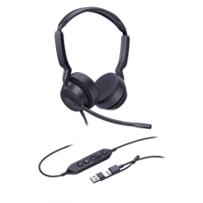 Diadema Alámbrica Yealink UH42 Dual con Audio HD y Conectividad USB-C/A Certificada con Microsoft Teams Diadema Alámbrica Yealink UH42 Dual con Audio HD y Conectividad USB-C/A Certificada con Microsoft Teams