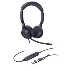 Diadema Alámbrica UH44 Dual UC de Yealink con Conectividad USB-C/A y Amplia Compatibilidad Diadema Alámbrica UH44 Dual UC de Yealink con Conectividad USB-C/A y Amplia Compatibilidad