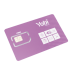 SIM Yobi para dispositivos móviles 3G/4G con recarga de 1GB cada mes durante 1 año de servicio (solo datos)