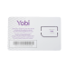 SIM Yobi para dispositivos móviles 3G/4G con recarga de 1GB cada mes durante 1 año de servicio (solo datos)