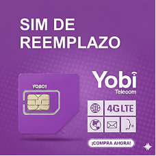 SIM YOBI DE REEMPLAZO