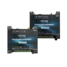 Convertidor de lectora para control de acceso (cableado a inalámbrico) / 1 Wiegand / 2 Relevadores / 2 Entradas / Hasta 1.6 KM de distancia