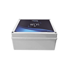 Modulo WIFI LITE con gabinete para uso en Energizadores YONUSA / Aplicación sin costo / Botón de Pánico/ 1 Salida Propósito General