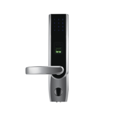 Cerradura autónoma izquierda bluetooth de huella digital, tarjeta de proximidad y contraseña / APP ZKSmarKey