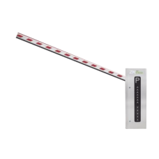 Barrera vehicular SERVOMOTOR (10 MILLONES DE CICLOS) Barrera Derecha con brazo de 3 metros (BRAZO Iluminado incluido)