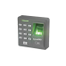 Lector Biométrico de Huella y Proximidad / 500 Huellas 500 Tarjetas / Teclado / Autónomo / Salida Relevador / Control de Acceso