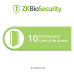 Licencia para ZKBiosecurity permite gestionar hasta 10 puertas para control de acceso